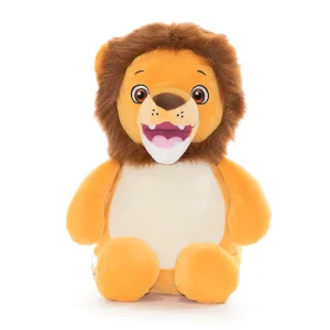Grande Peluche Lion déhoussable (personnalisable)
