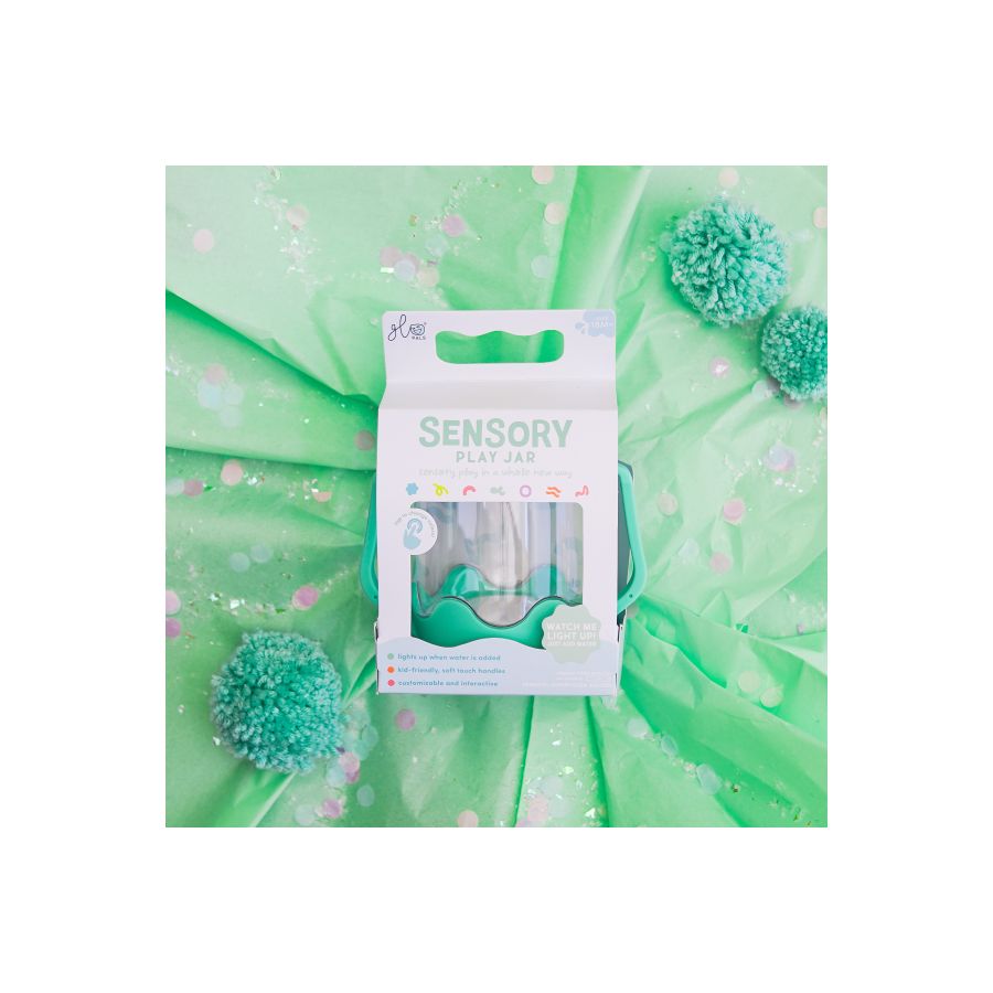 Bocal Jar sensoriel Glo Pals Frosty Blue – Image 4