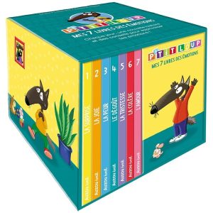 Bibliothèque p&rsquo;tit loup – « mes 7 livres des émotions »