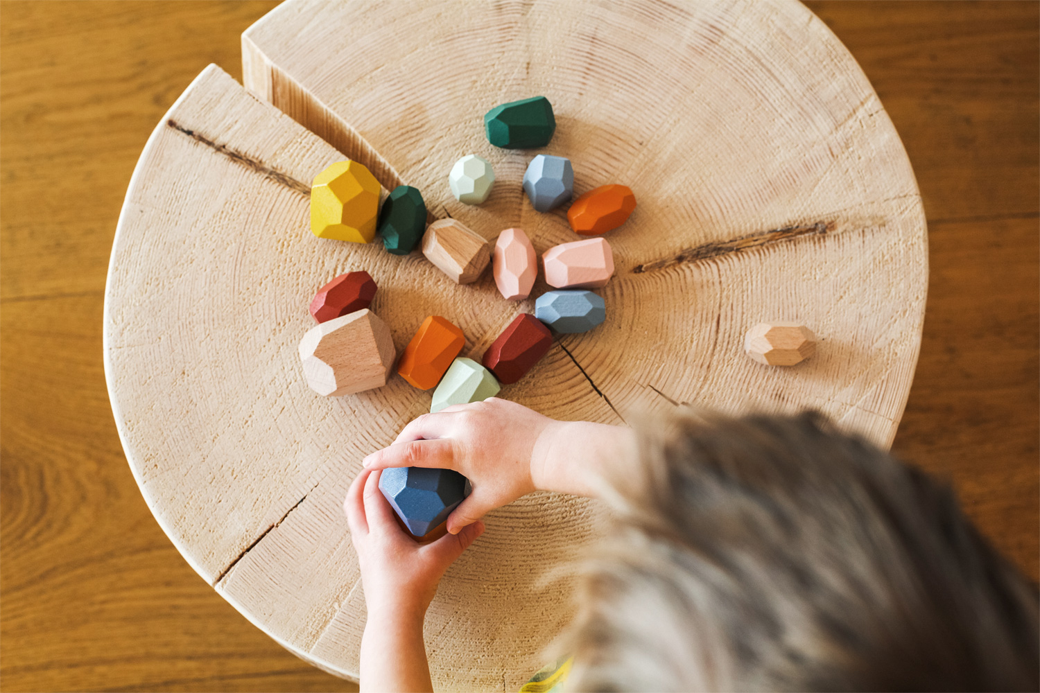 Pierres d’équilibre en bois Safari Small Foot Company – Image 2