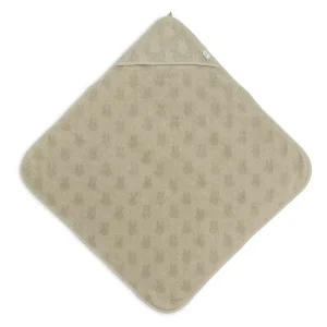 Cape de bain éponge Miffy Jacquard Olive Green – Jollein
