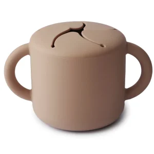 Tasse à goûter en silicone Natural Mushie