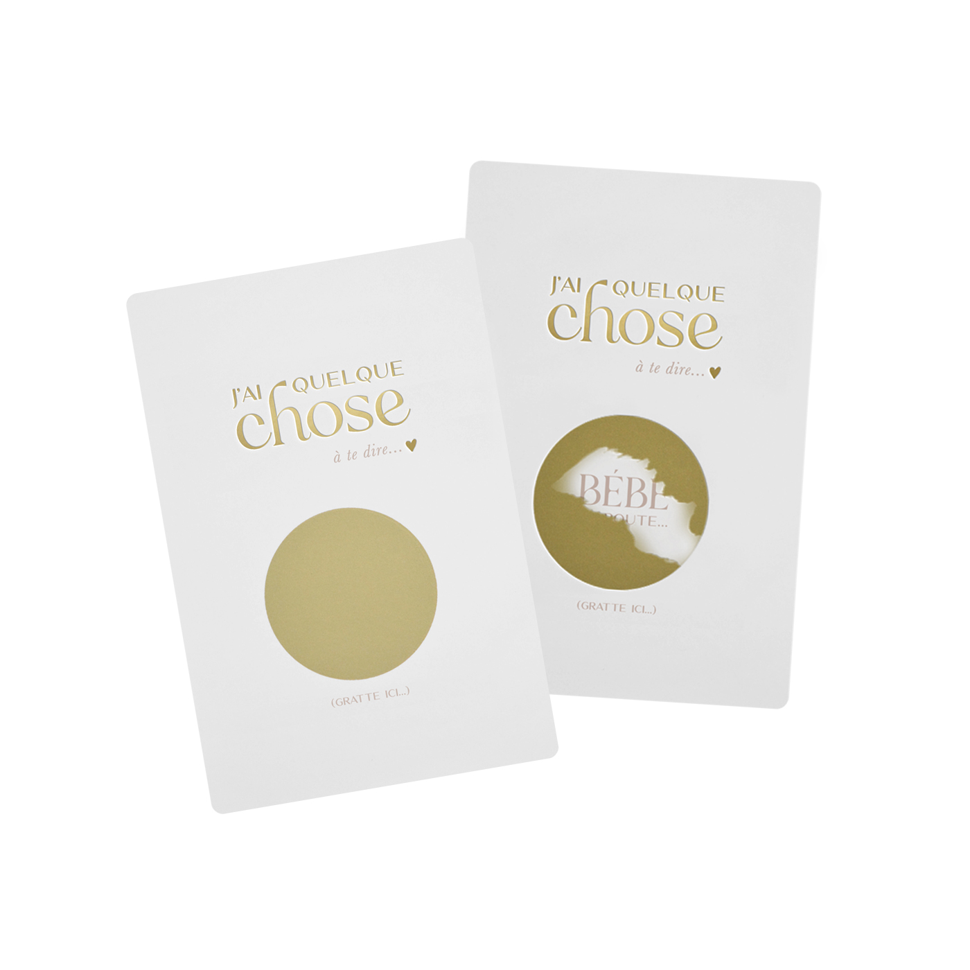 Carte à gratter Bébé en route Zakuw – Image 4