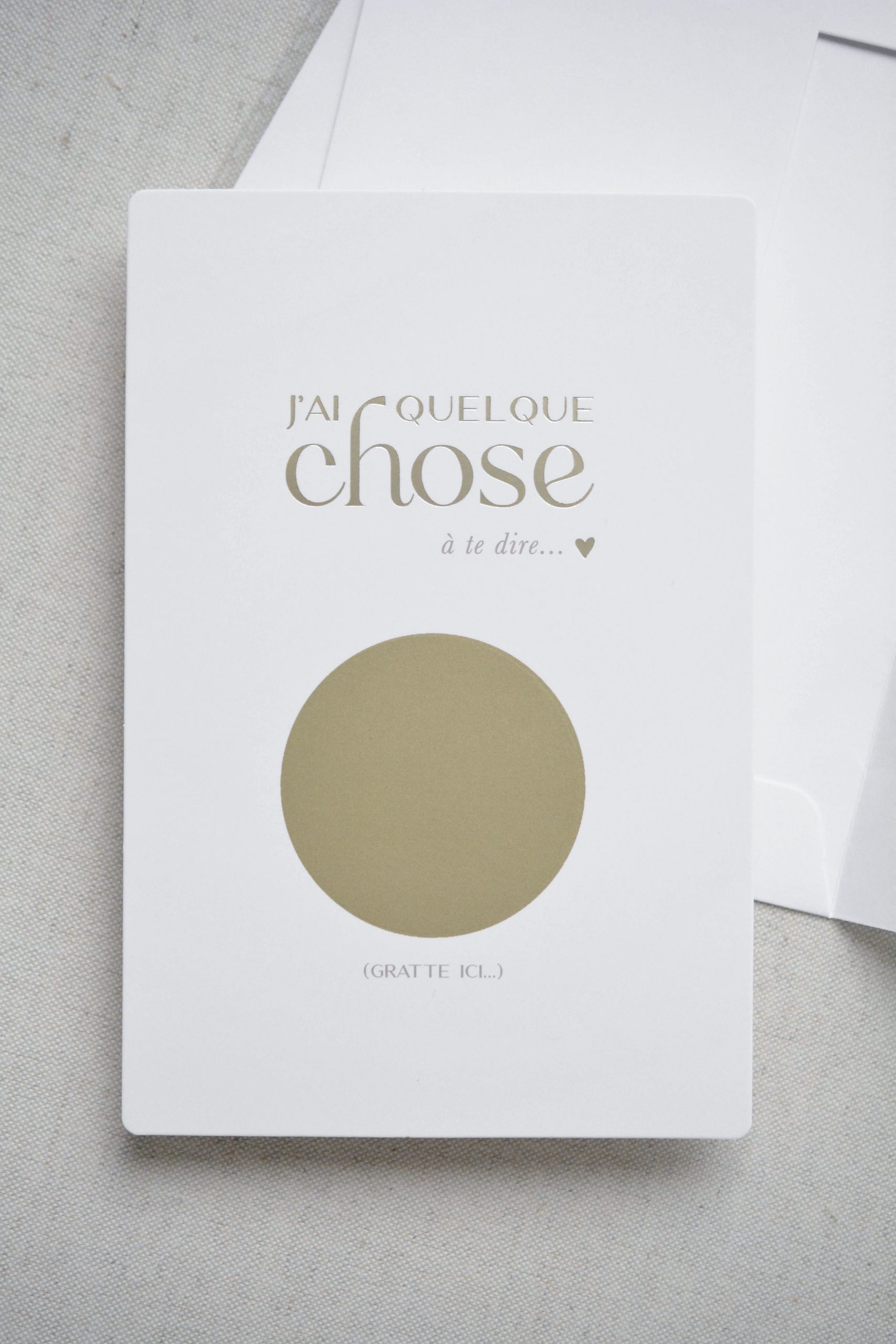 Carte à gratter Bébé en route Zakuw – Image 5