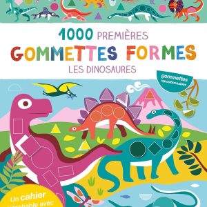 1000 premières gommettes formes – Les dinosaures