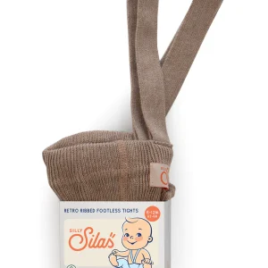 Collant à bretelles sans pieds / Cocoa blend