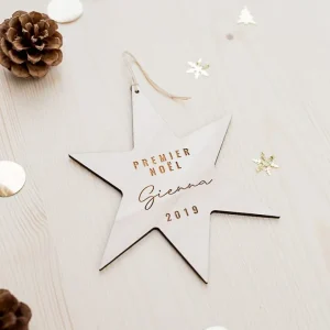 ÉTOILE DE NOËL « MON PREMIER NOËL »