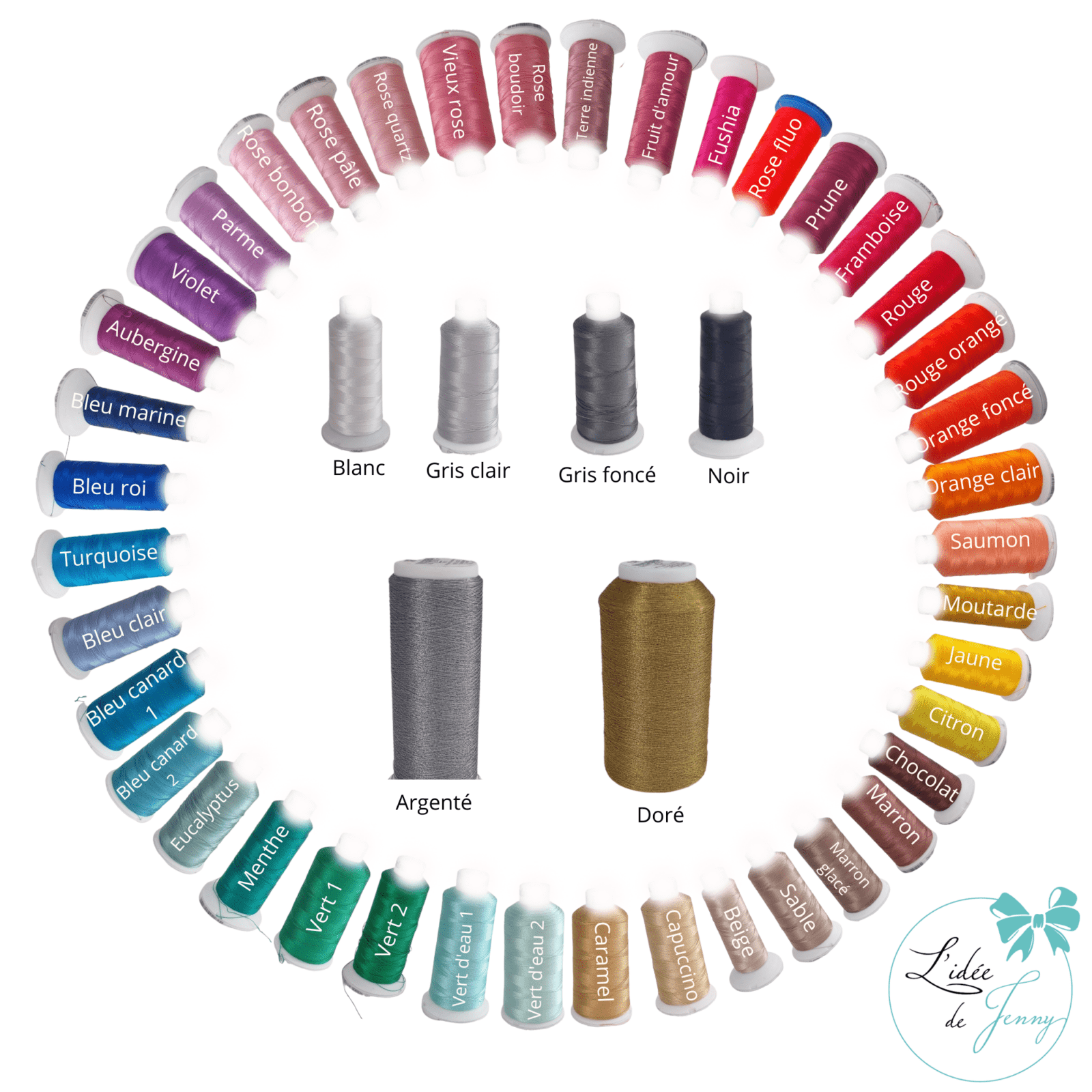 Peignoir brodé adulte 🧵 Fushia – Image 2