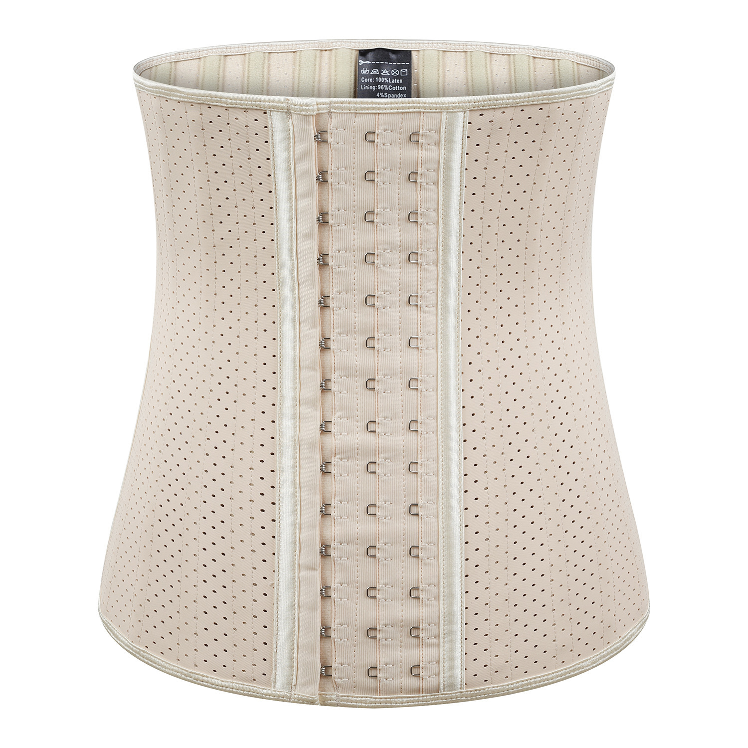 Gaine Ventre Plat Polyester Beige