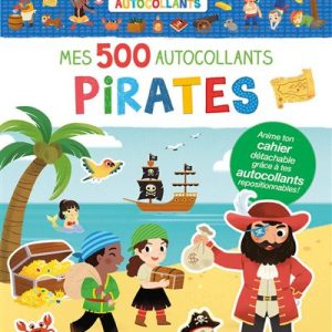 Mes tout premiers autocollants – Mes 500 autocollants pirates