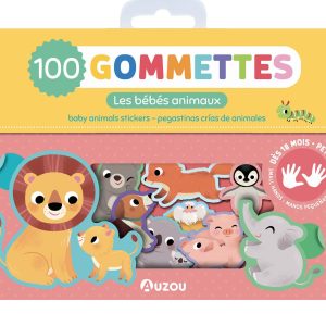 Ma pochette de 100 gommettes – Les bébés animaux