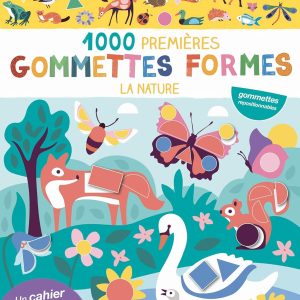 1000 premières gommettes formes – La nature