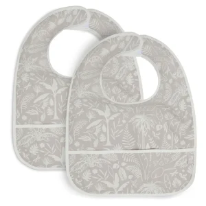 Bavoir imperméable Botanical Nougat (2 pièces)