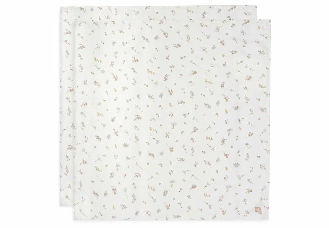 Lange Gaze de Coton Large 115x115cm Riverside – 2 pièces – Image 6