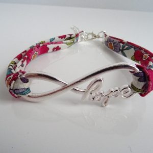 Bracelet Infinity en cordon véritable Liberty of London