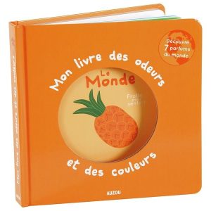 Mon livre des odeurs et des couleurs – Le monde