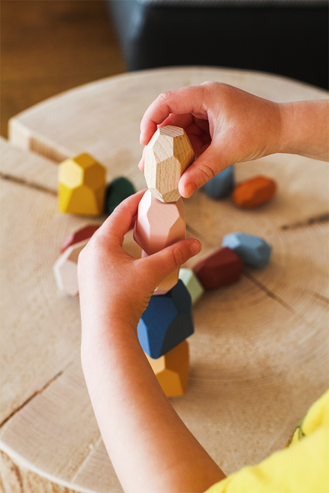 Pierres d’équilibre en bois Safari Small Foot Company – Image 5