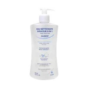 GILBERT EAU NETTOYANTE DOUCEUR 3 EN 1 BEBE 400ml