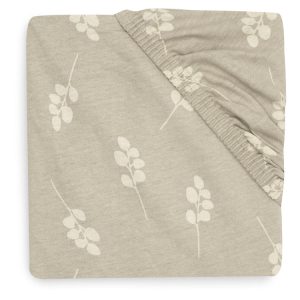Drap-housse 70x140cm Twig Olive Green – Jollein