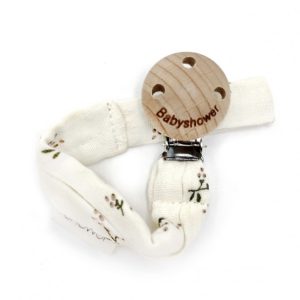 Attache tétine en tissu Roseberry