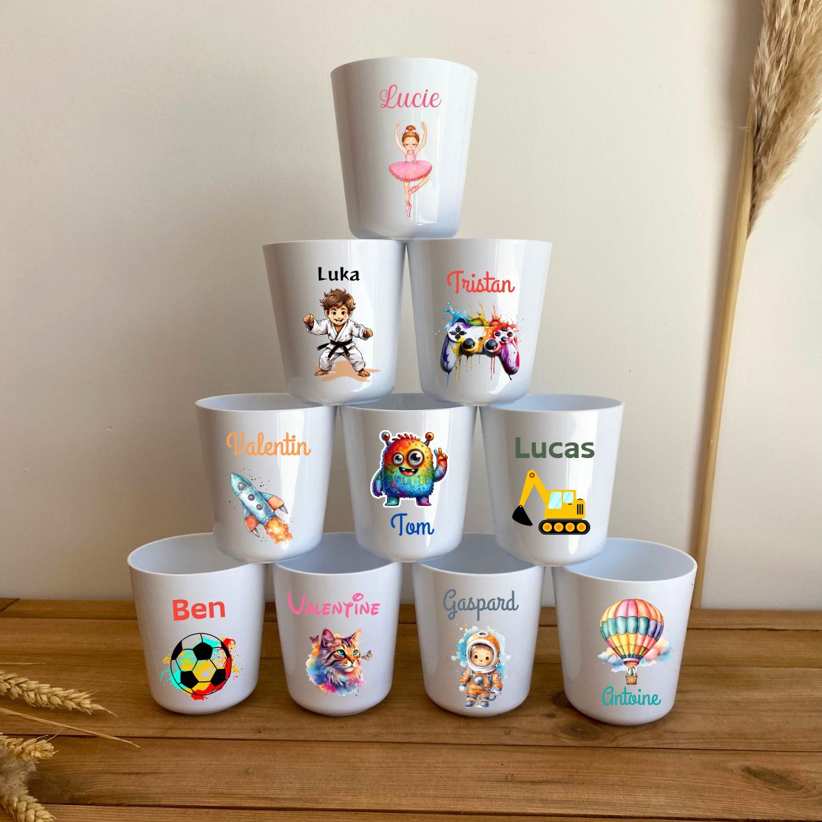 Gobelet enfant personnalisable – La judoka – Image 2