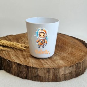 Gobelet enfant personnalisable – Astronaute Garçon
