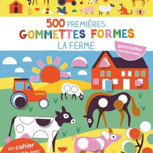 500 premières gommettes formes – La ferme