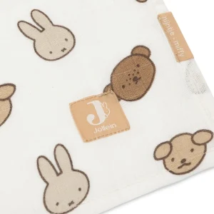 Lange Gaze de Coton Large 115x115cm Miffy and Friends – 2 pièces