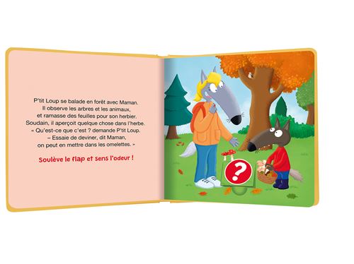 P’tit loup le livre des odeurs – Image 2