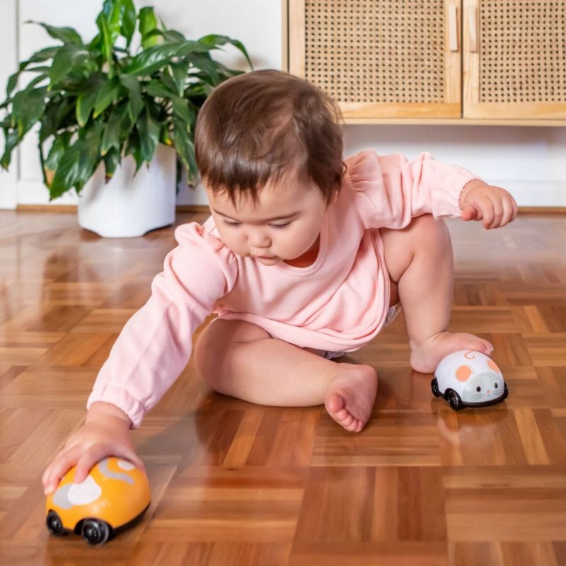 Lot de 2 véhicules à friction chat et souris – Image 2