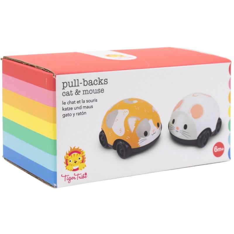 Lot de 2 véhicules à friction chat et souris – Image 6