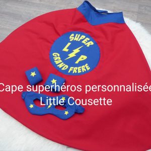 Cape et masque de super héros-déguisement enfants