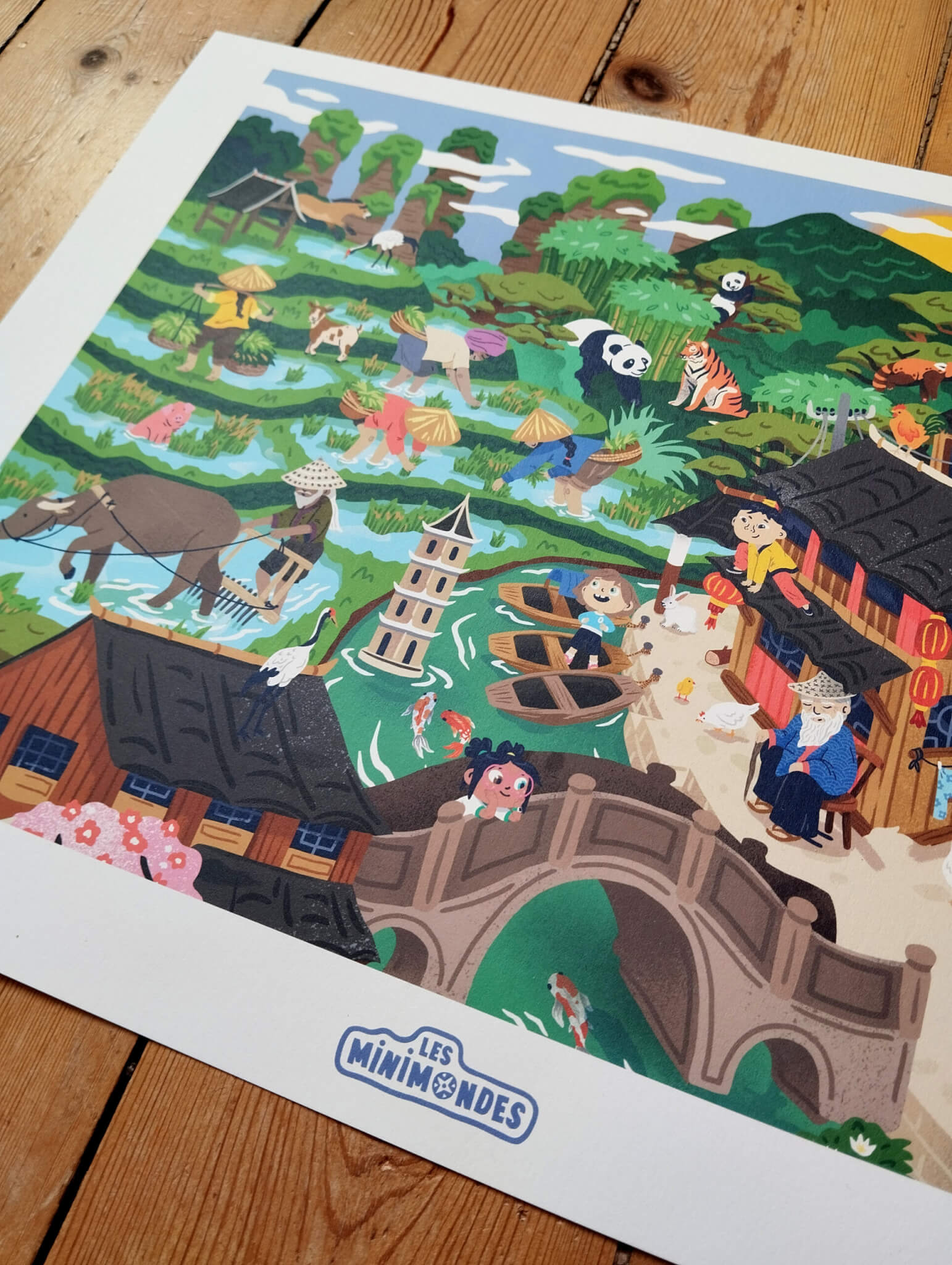 Affiche pour enfant – Asie – Image 3