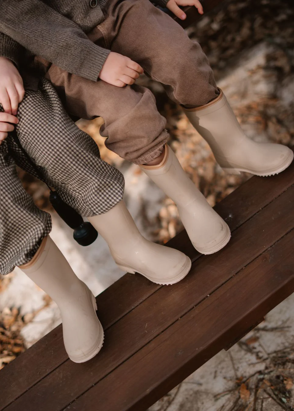 Bottes de pluie Mrs Ertha – Taupe – Image 4