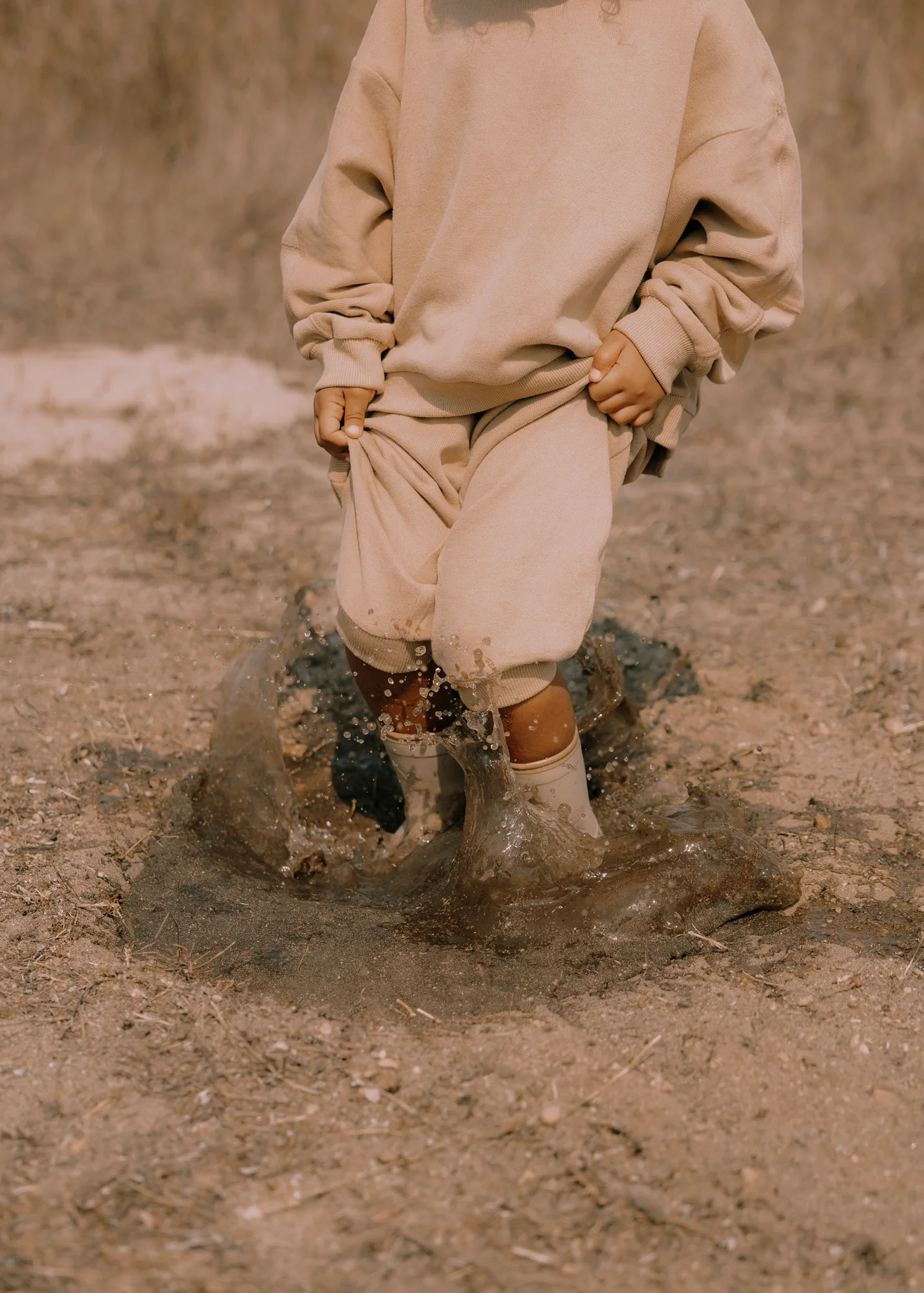 Bottes de pluie Mrs Ertha – Taupe – Image 8