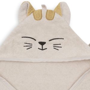 Cape de bain éponge Charlie le chat personnalisable