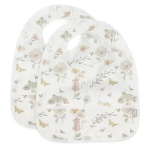 Bavoir imperméable Botanical Dreamy Mouse (2 pièces)