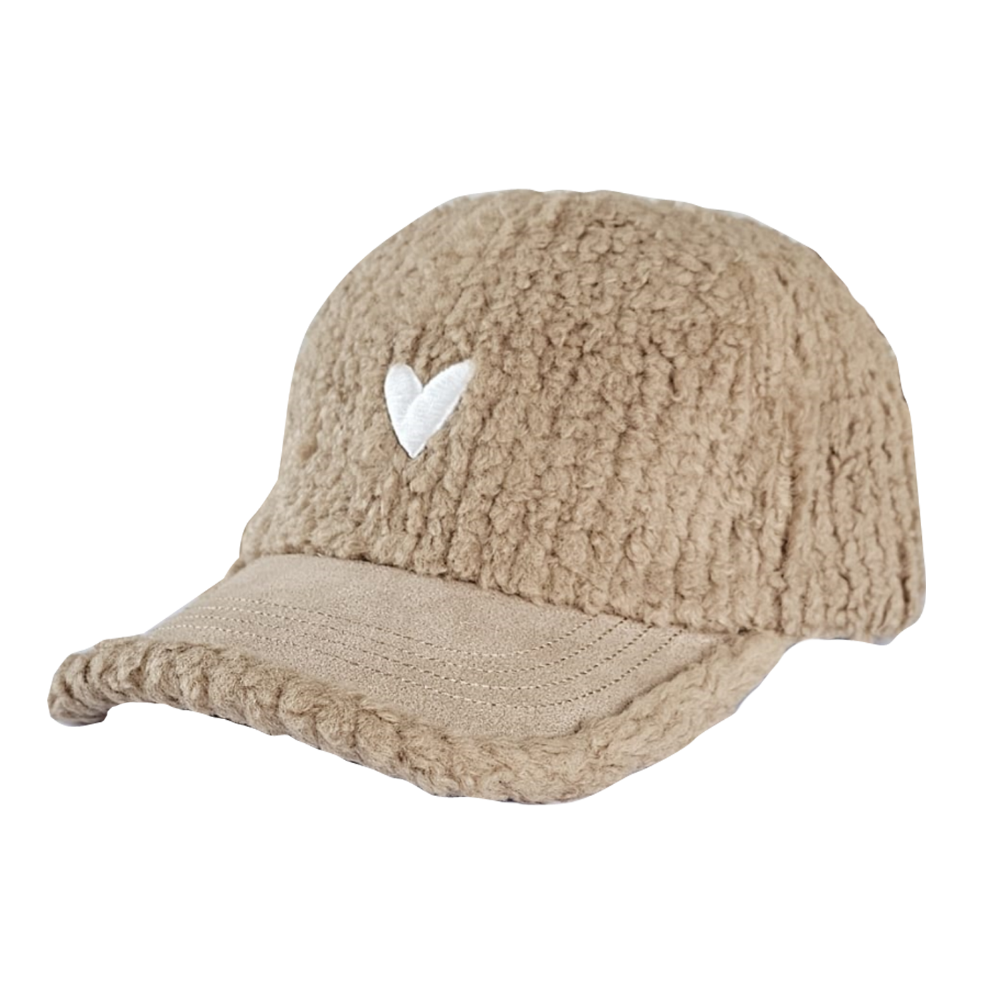 Casquette enfant Love Beige