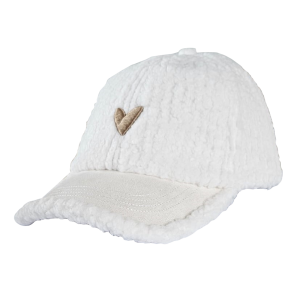 Casquette enfant Love Blanc