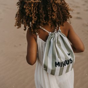 Sac à cordons « minus » vert