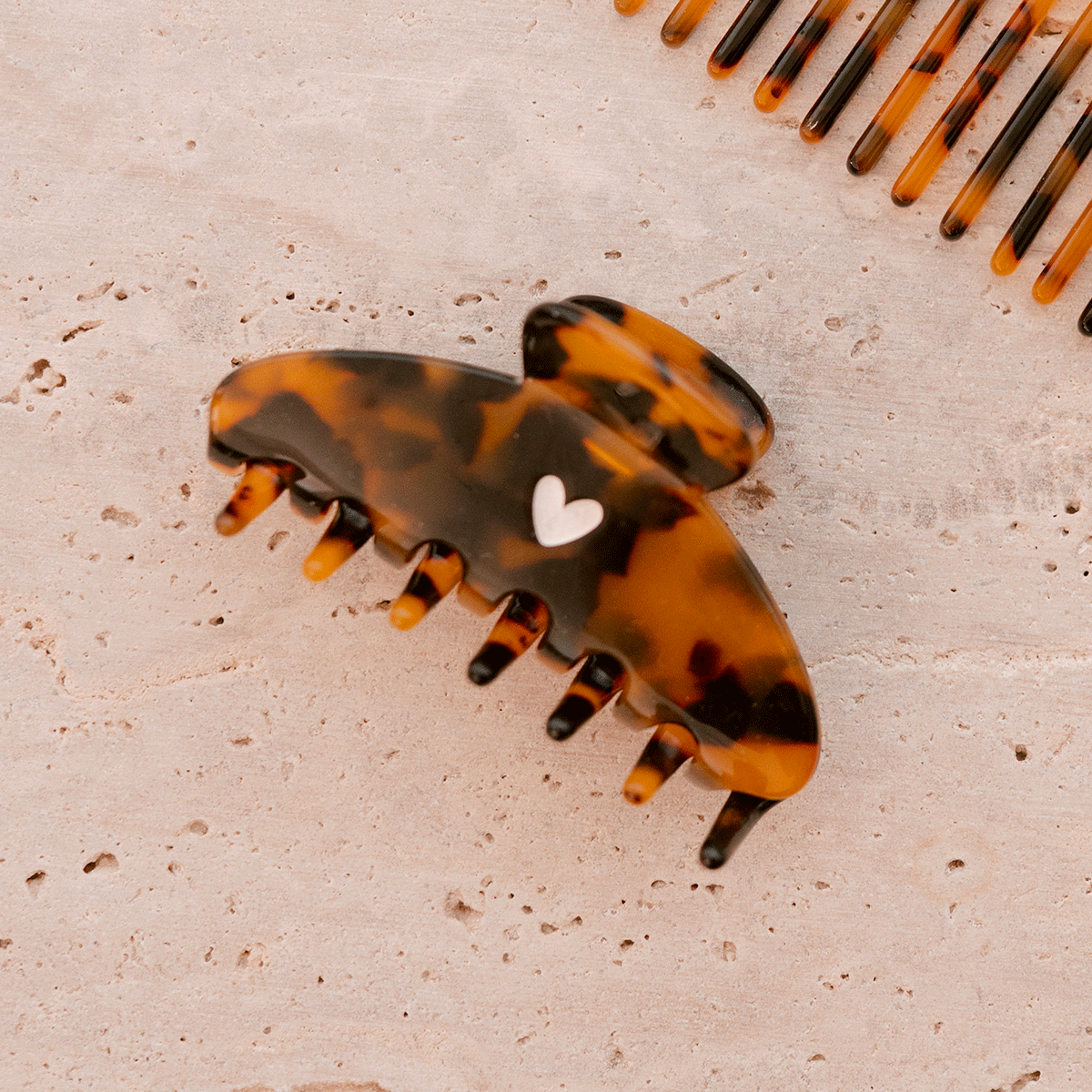 Pince à cheveux petite leopard