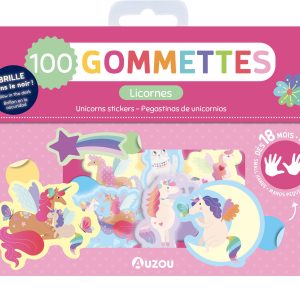 Ma pochette de 100 gommettes – Licornes
