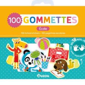 Ma pochette de 100 gommettes – École