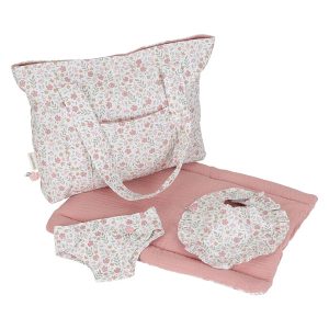 Sac à langer et accessoires pour poupée