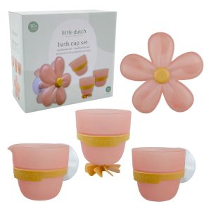 Gobelets de bain Fleur