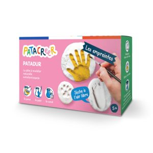 Kit à fabriquer Mes empreintes en Pâte à Modeler autodurcissante