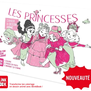 Cahier de dessin animé – Les Princesses