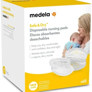 Coussinets D’allaitement Jetables Medela – 60 Pcs