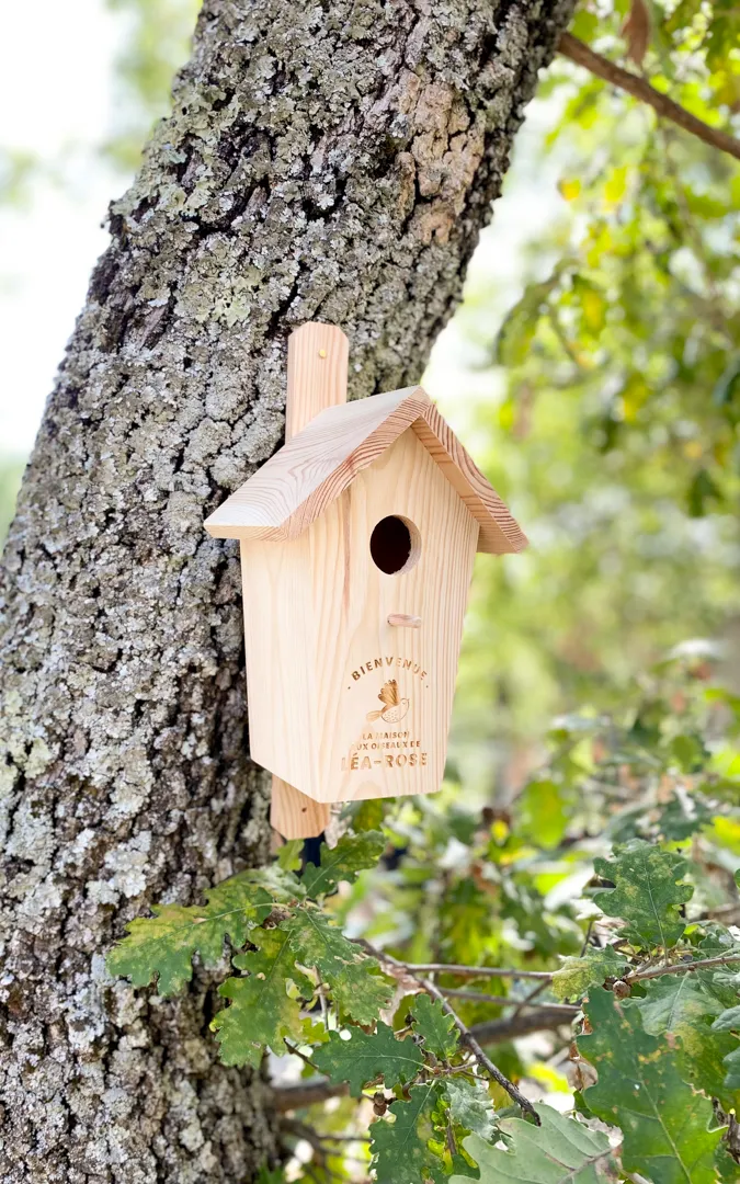 Nichoir en bois personnalisé – Image 3