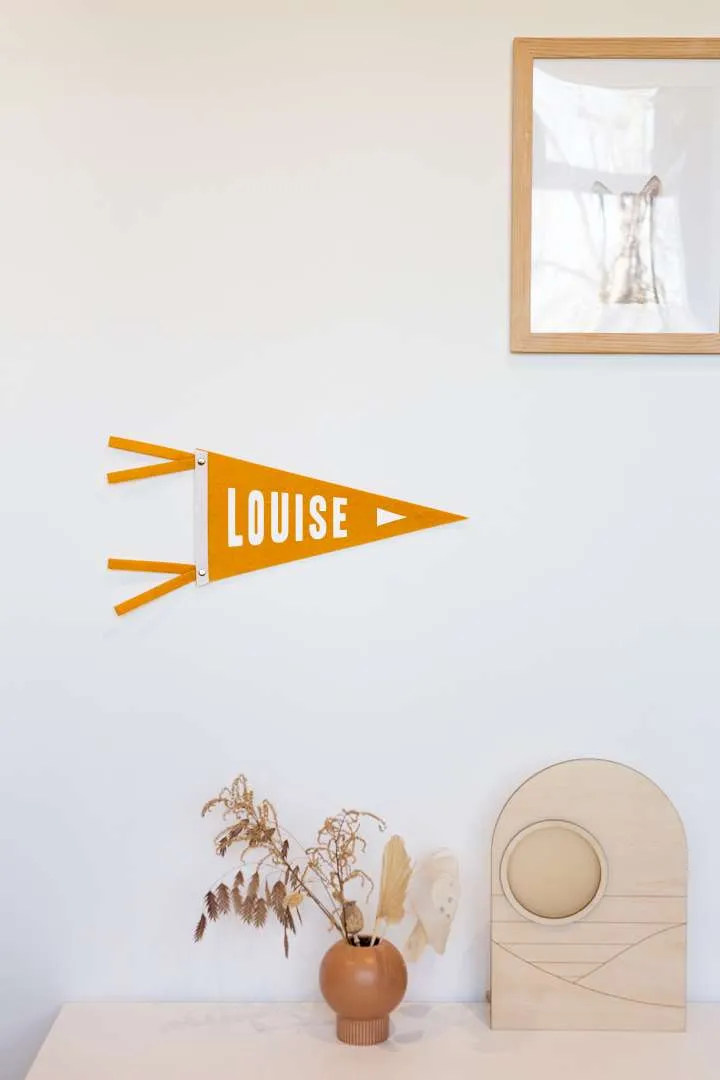 Fanion en feutre Prénom